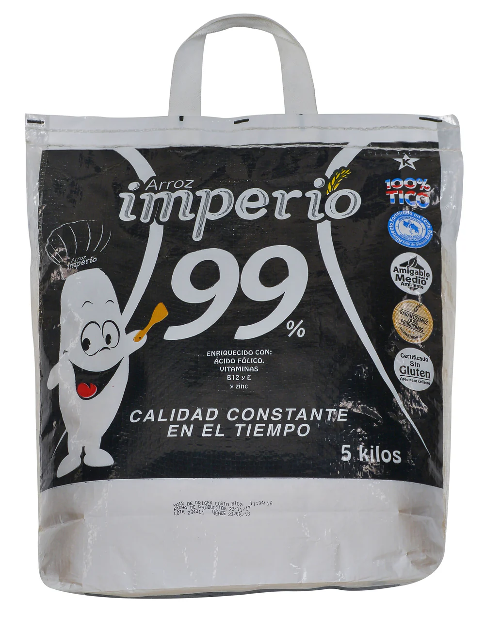  ARROZ 99/1 IMPERIO SACA 5KL.