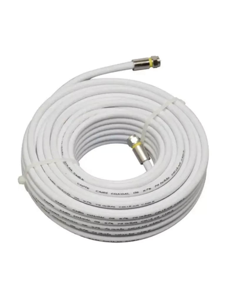 Cabo Coaxial 15 Metros Com Conector