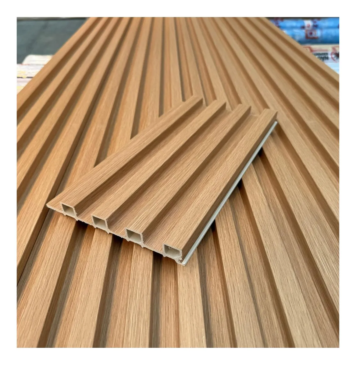 Panel WPC 4 Ranuras - Modelo Cedral LK1017