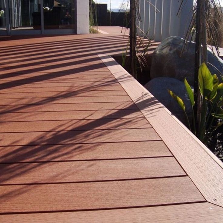 Deck WPC Exterior - Color Red Wood (2.90m x 14cm)