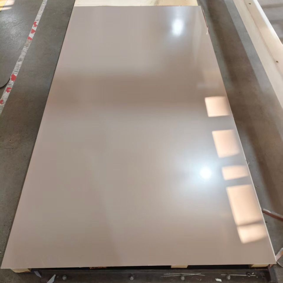 Panel Carbón de Bambú - Modelo P29 Beige Alto Brillo (1.22 x 2.44m)