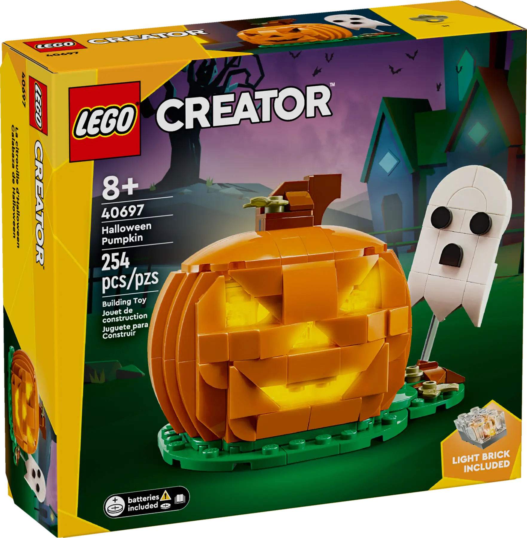 40697 LEGO Creator Light Up Carved Pumpkin