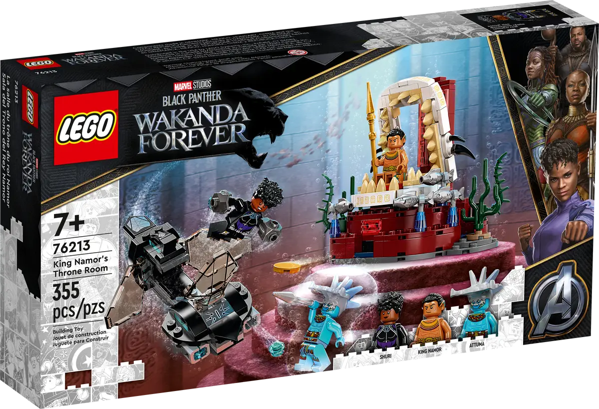 76213 LEGO Black Panther King Namor's Throne Room
