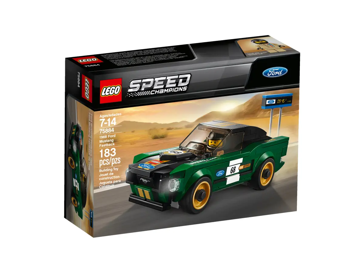 75884 LEGO Speed Champions 1968 Ford Mustang Fastback