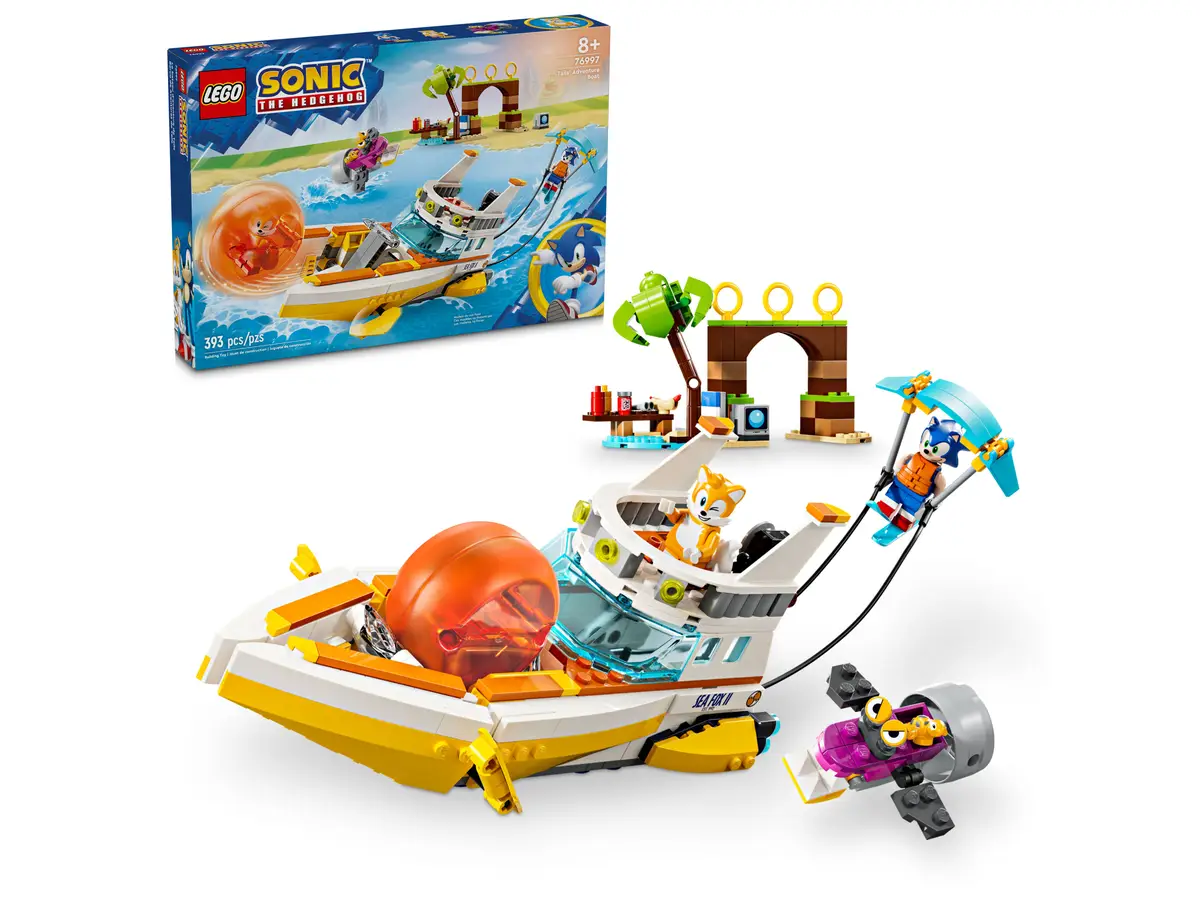 76997 LEGO Sonic the Hedgehog Tails' Adventure Boat