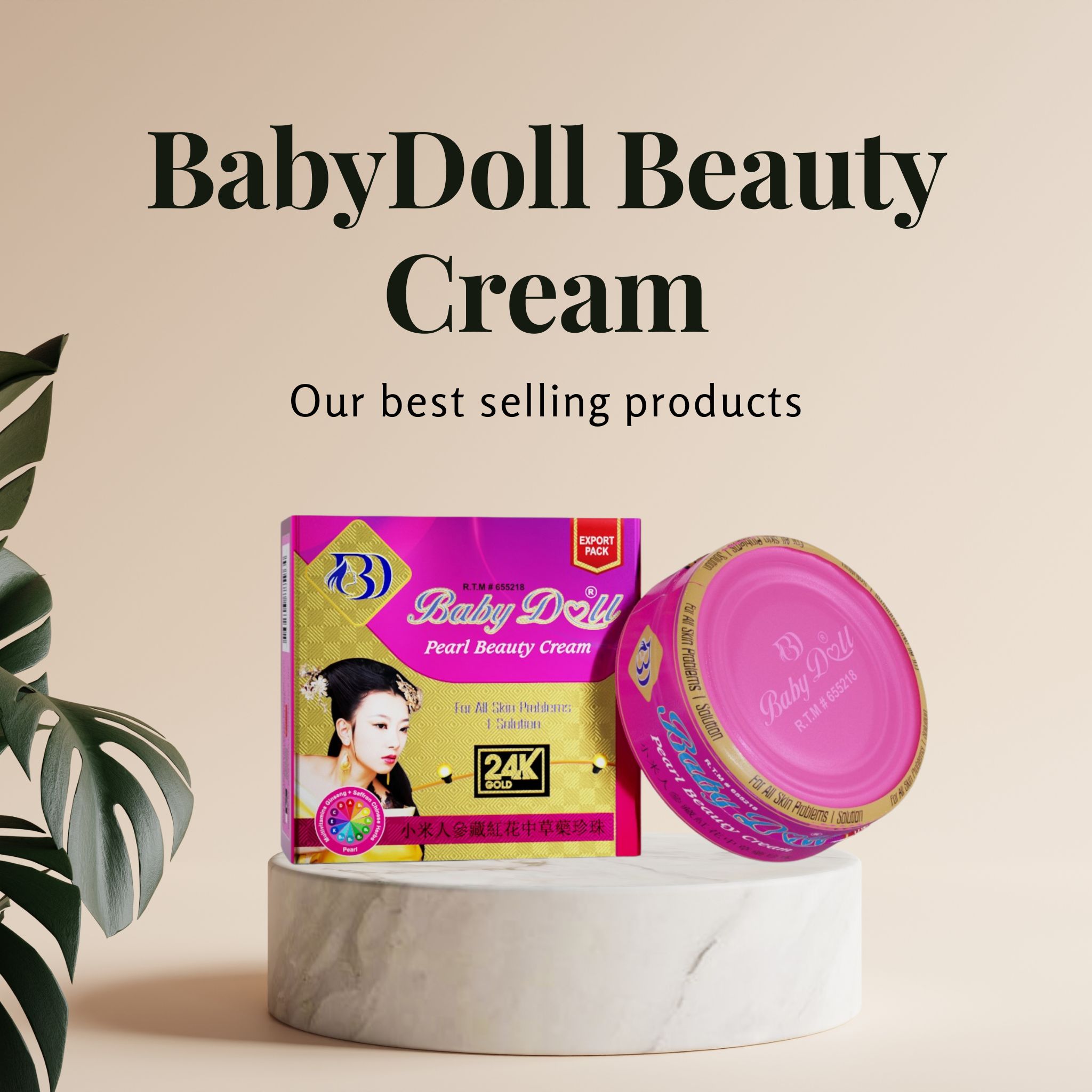 Baby Doll Pearl Beauty Cream