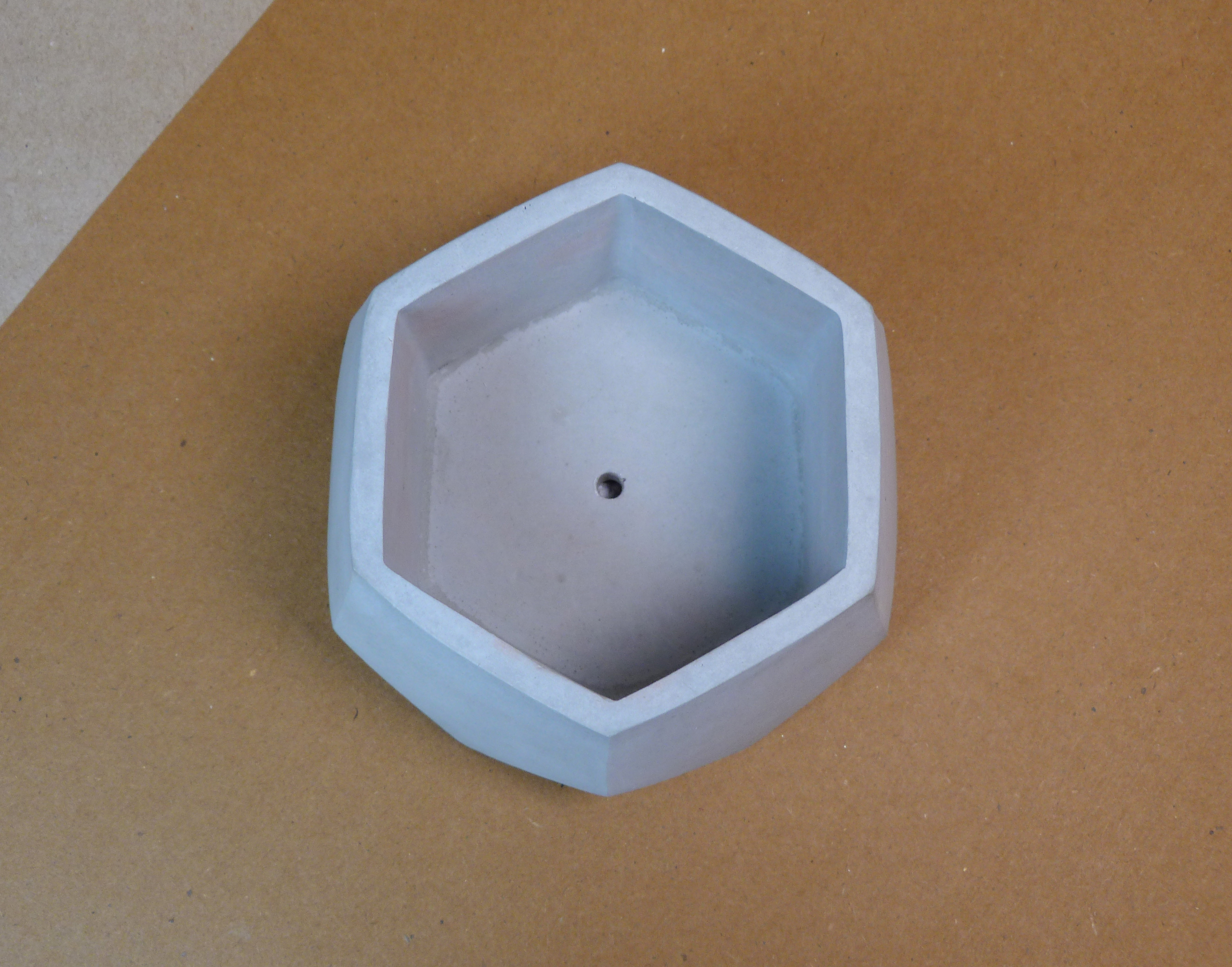 Hexagonal Diamond Style Plant holder