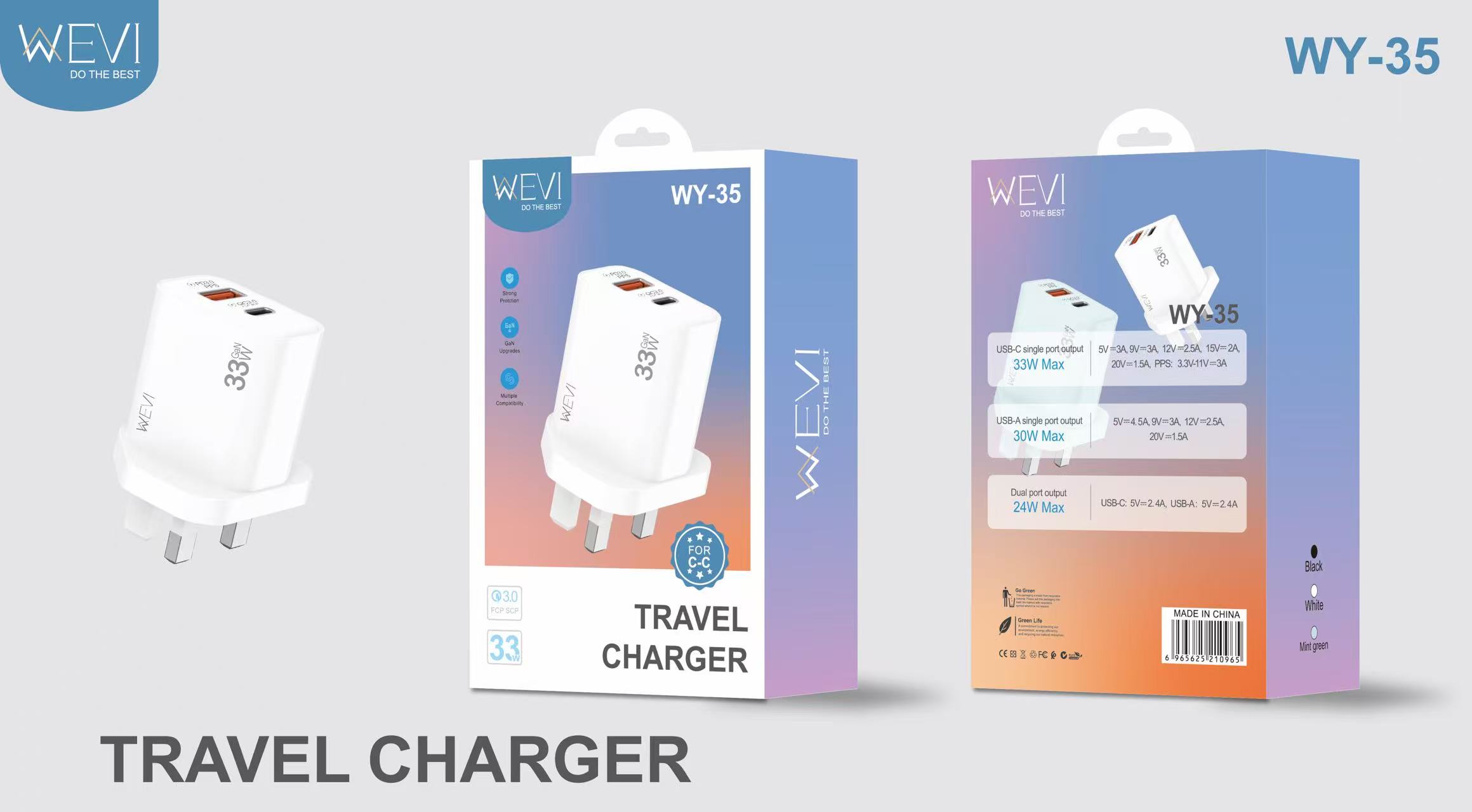 WEVI WY-35 Travel Charger