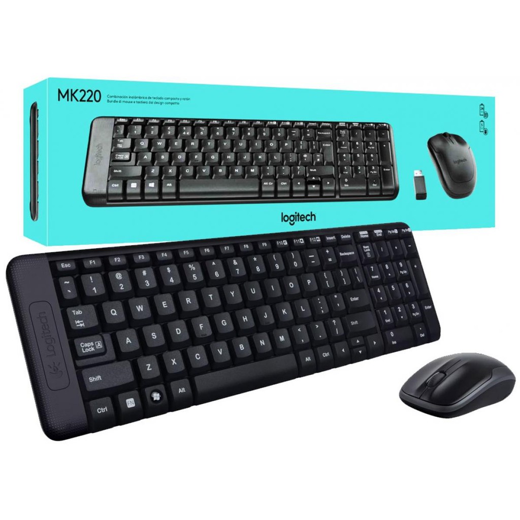 Logitech MK220 Wireless keyboard & mouse