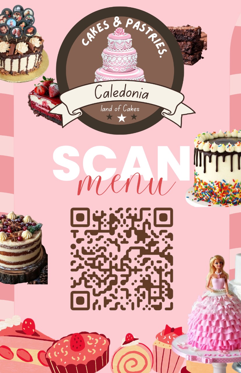 QR Code Cake Shop Menu– Showcase Menu, Cakes & Orders as a Mini Website