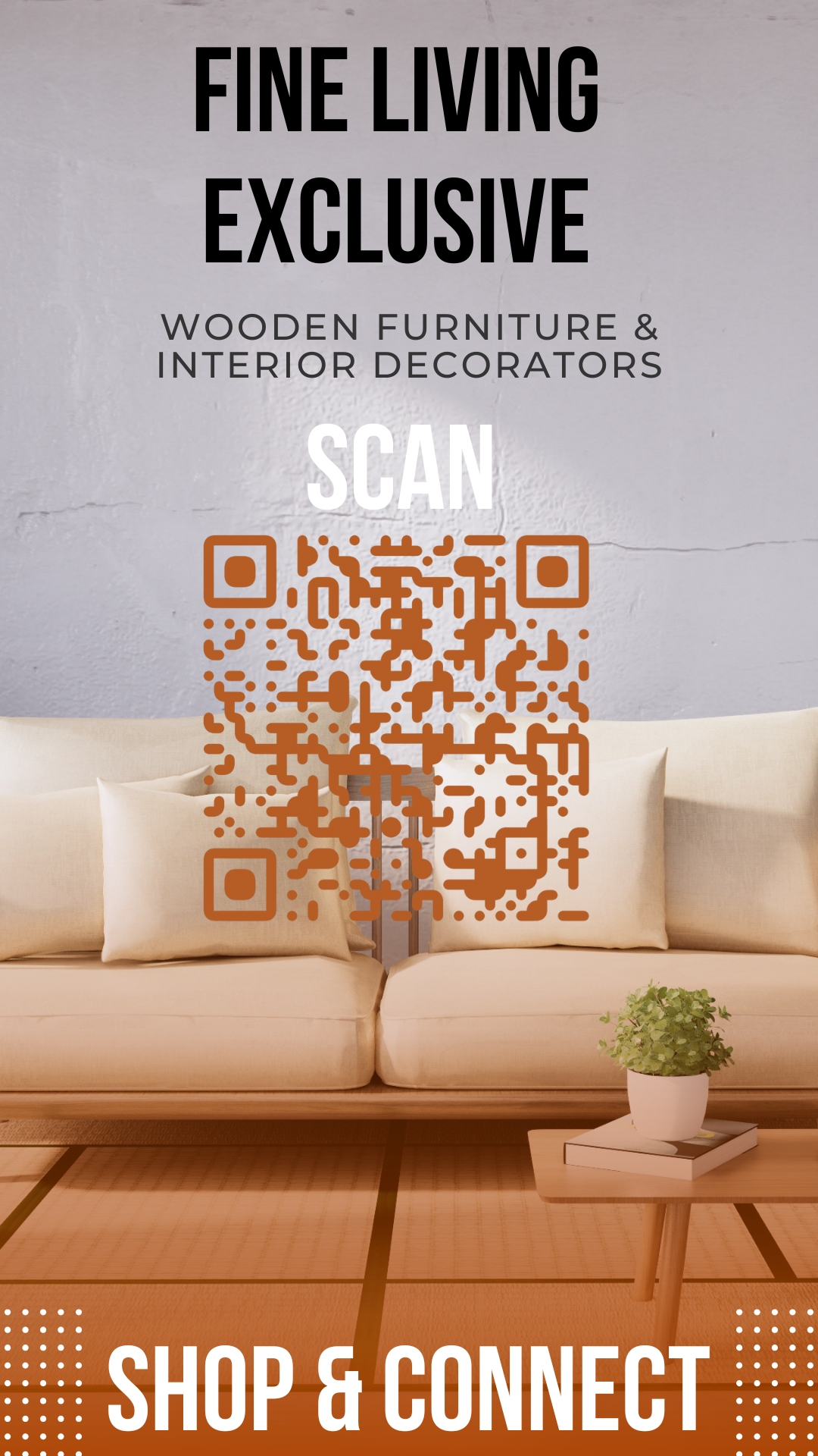 QR Code Furniture Business Profile – Showcase Products, Catalog & Services as a Mini Website