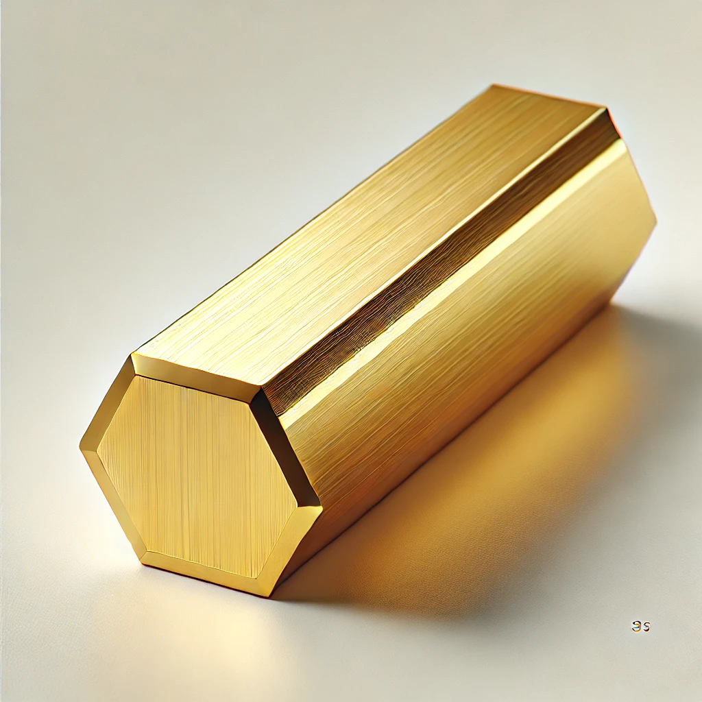 BRASS HEXAGON  BAR