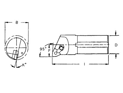 Boring Bars MWLN95°,MCLN95°,MDUN93° S20R,S25R,S32S,S40T,S50U SERIES
