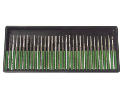 DIAMOND ABRASIVE MOUNTED POINTS - AIR TOOL,WG-30D