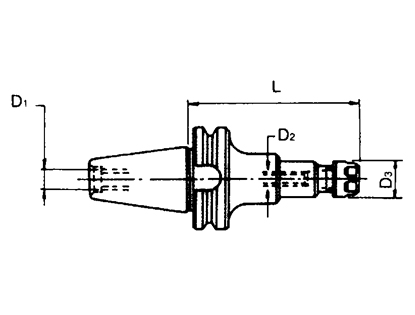 Collet Holder With BT-Extension,BT-Taper-Shank,ER-16,ER-20,ER-BT TOOL