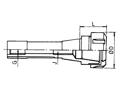 Collet Holders With R-8 Shank ER-16,32,40 ER-R8,TOOLING