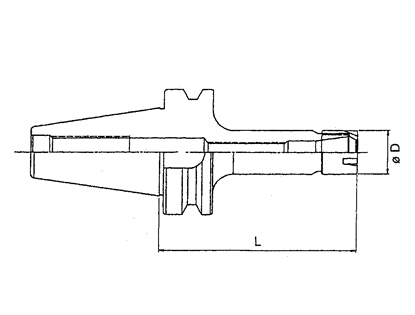 ER Collet Chuck System BT30,BT40-SERIES ER