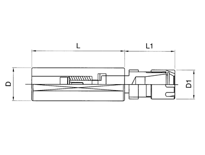 Expansible Tapping Holder, VET-SERIES ER