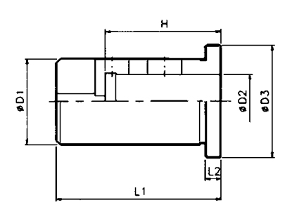 Oil Feed Holder SLO BT4050-SLO3240-150,REDUCING SLEEVE