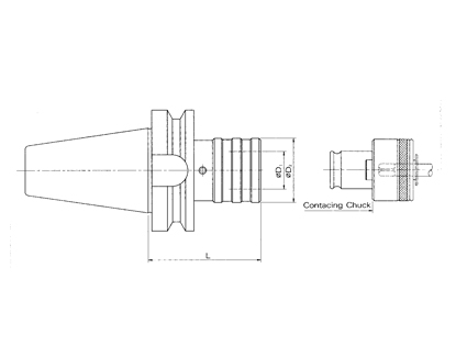 Quick Change Tapping Chucks BT40,SK40,BT50,SK50-SERIES