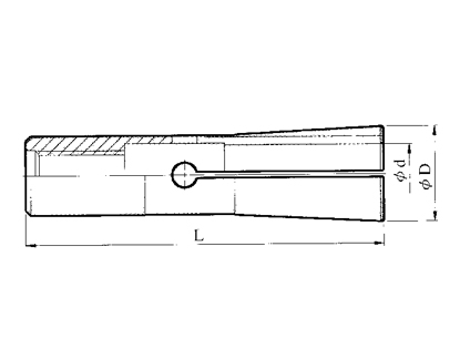 Small Collet Of Slim Collet Chuck DC COLLECT SYSTEM RANGE DC