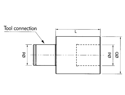 Taper Shank For Boring Heads Series BST,VBK BST、VBK