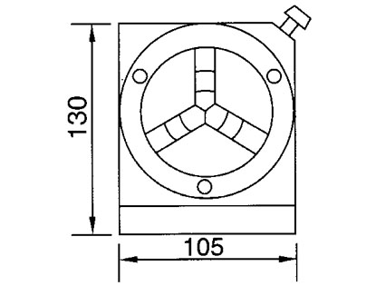 3 JAWS CHUCK PUNCH FORMER - GRINDER, V-PS-80J