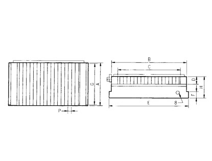 Angular Permanent Magnetic Plate,VG-SERIES