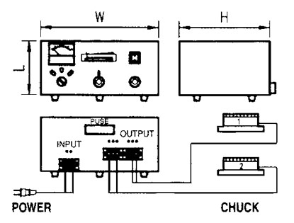 Chuck Controller For Rectify & Demagnetize, VCC-705,805A,815,820