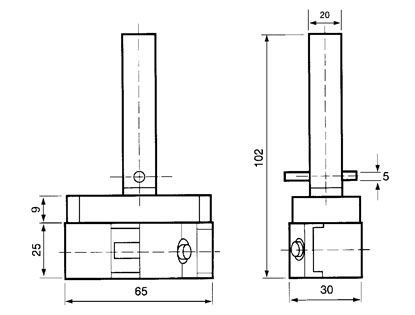Electrods Vise EDM USE, VEH-20
