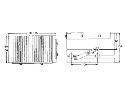 Magnetic Sine Plate V-47M,66M,612M