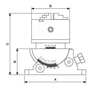 Precision Universal Angle CHUCK-VUA-100J-