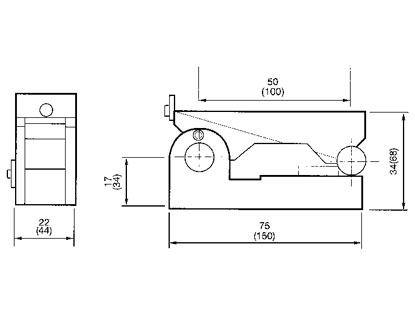 Sine Bar With Magnetic V-S 50M,V-S 100M