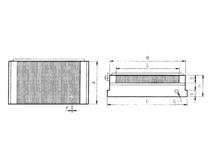 TOOL Fine Pole magnetic Plate,VRTW-SERIES