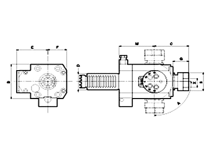 Anguler Heads Type spur coupling-it