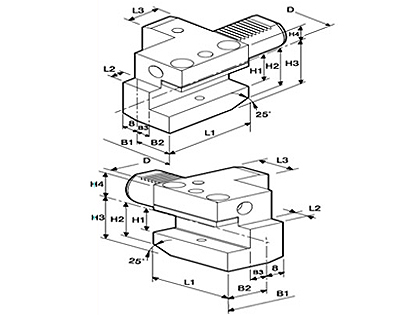 Axial Static Holders, TYPE C1 C2