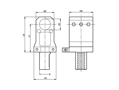 Axial Static Holders, TYPE T1
