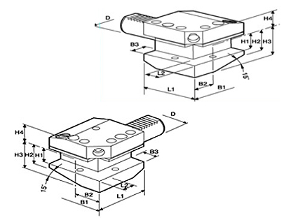 Combined Static Holders, TYPE CB1 CB2