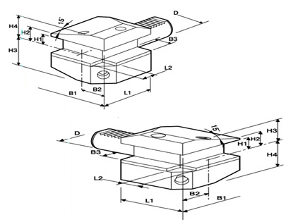 Combined Static Holders, TYPE CB3 CB4