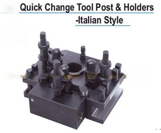 QUICK CHANGE TOOL POST & HOLDER- 40 POSITION EUROPEAN STYLE