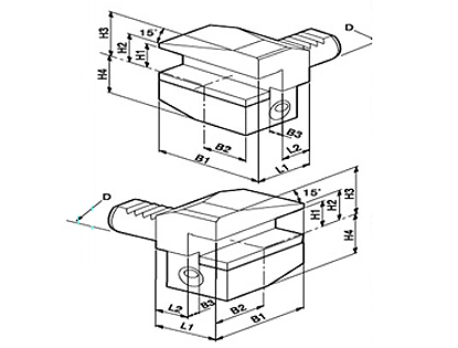 Radial Stacit Holders, TYPE B3 B4
