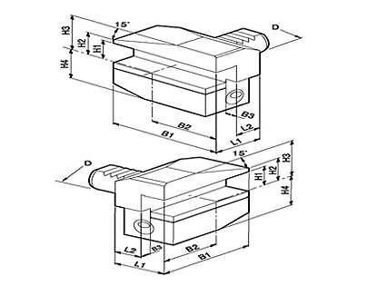 Radial Stacit Holders, TYPE B7 B8