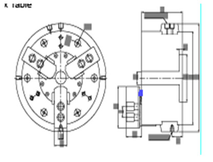 Rotary Air Chucks VRC-5,VRC-6,VRC-8