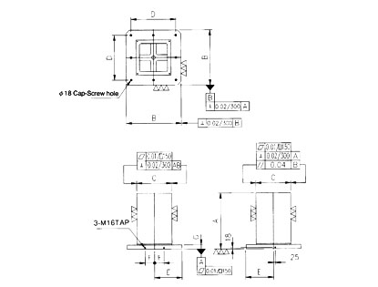 MC Clamping Cube,BP07-10,20,30,40,