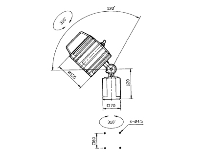 Dustproof Halogen Lamp VHL-300 SERIES;J-L02,C02
