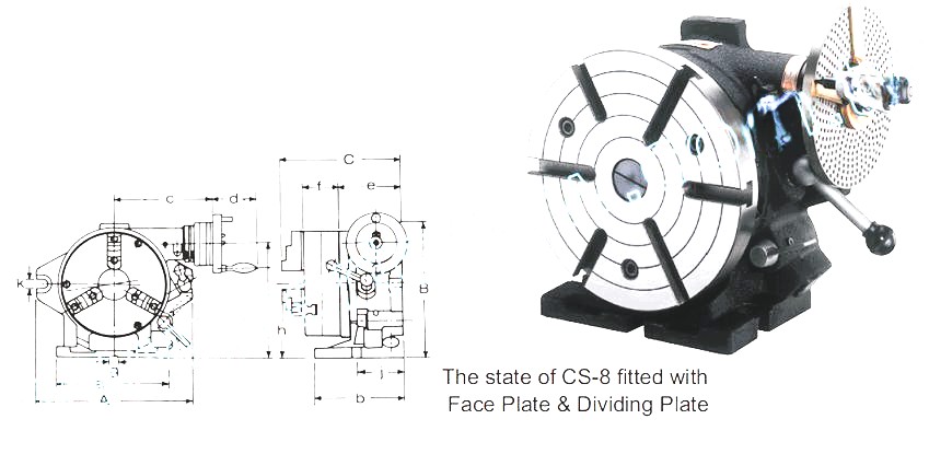 SUPER INDEXING SPACER,CS6,8,3 JAW CHUCK,D I V I D I N G