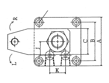 Swing Clamp Hydraulic Cylinder VSH-SERIES