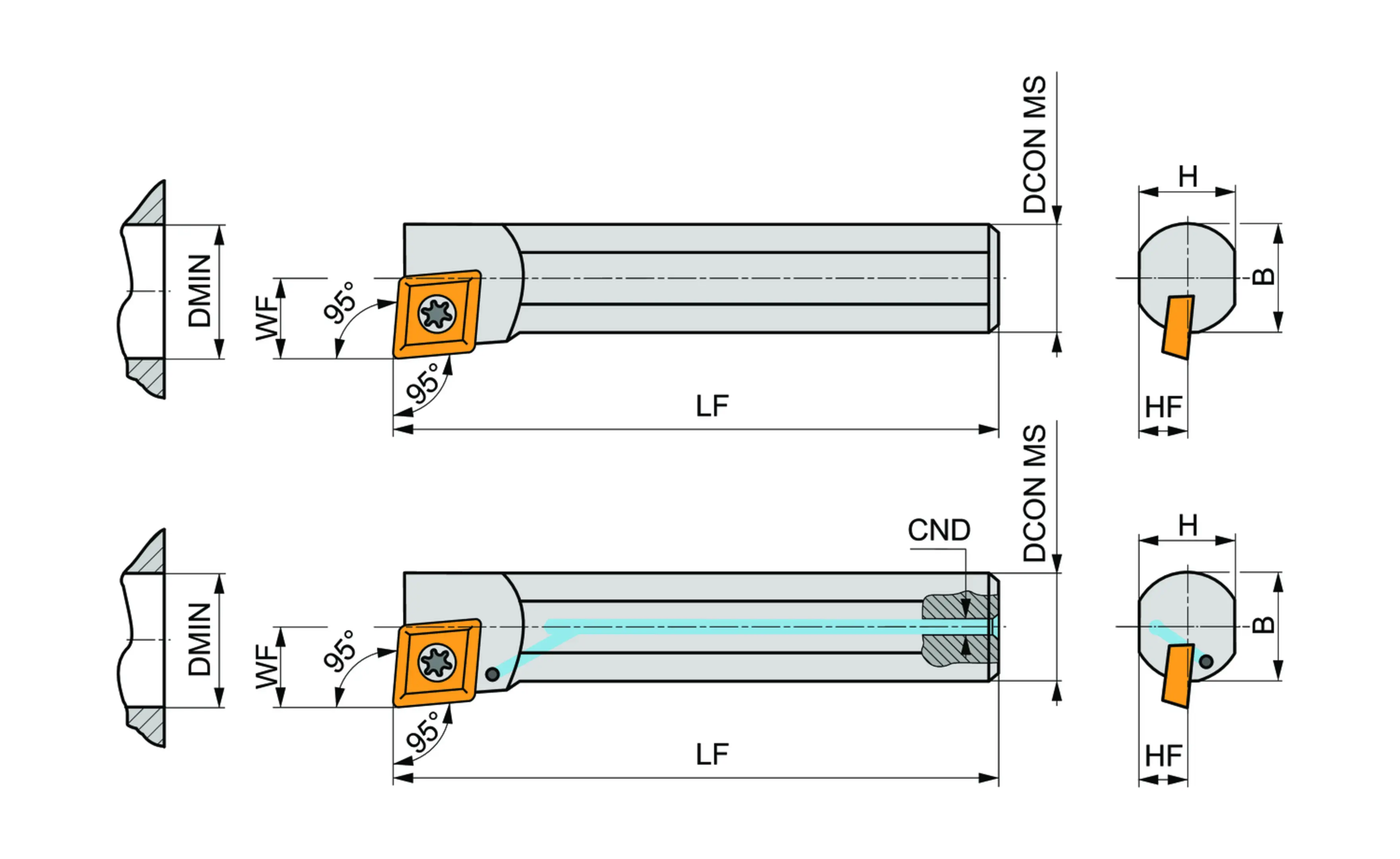 Boring Bar ISO S - Left Hand-S16M-SCLCL 09-A