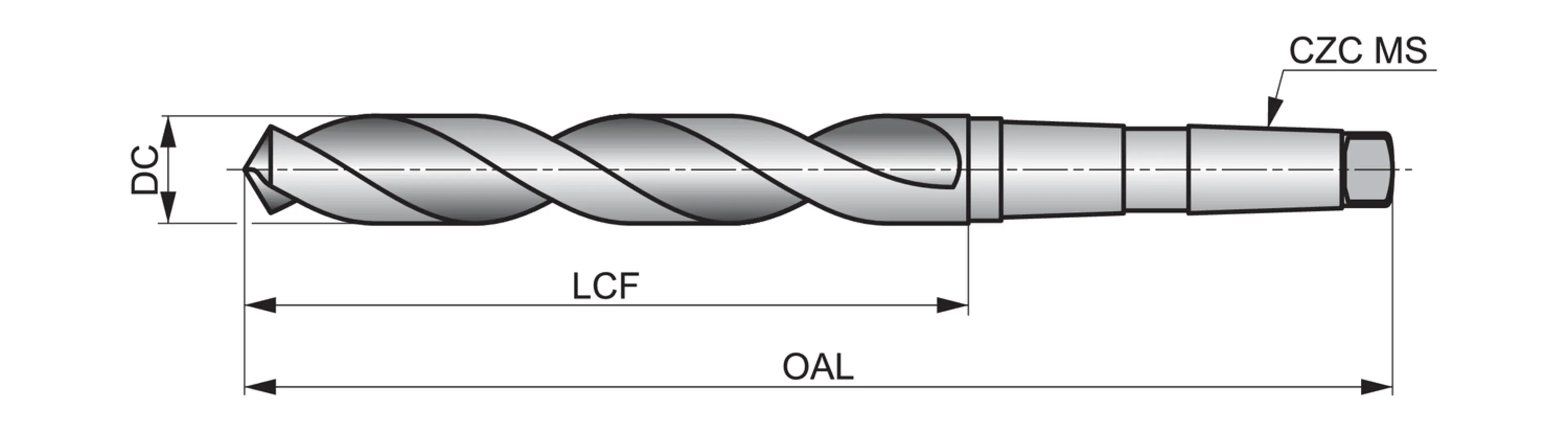 Taper Shank Drill-A130