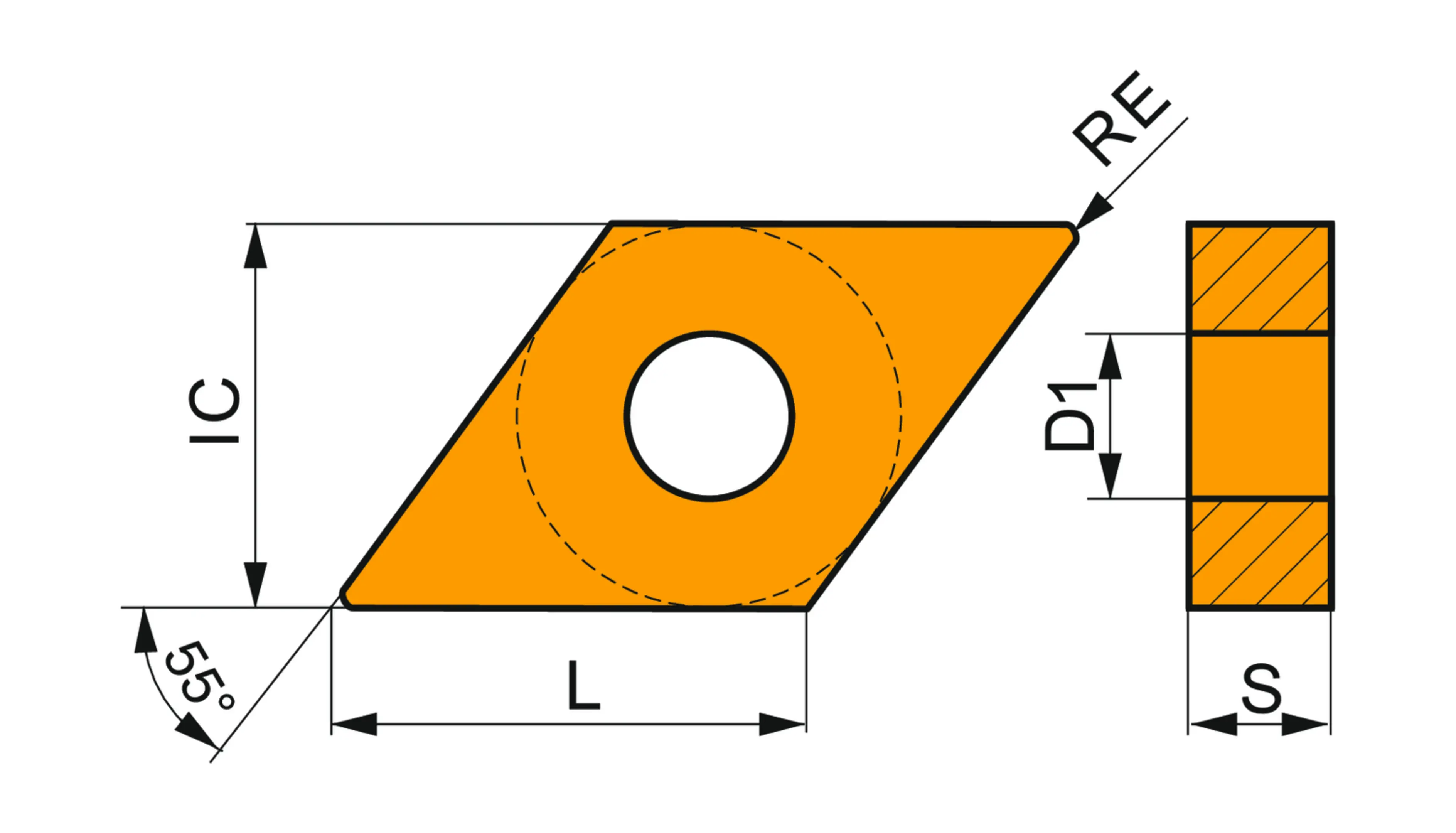 Turning Insert - Negative-DNMG 150408E-NMRT9325